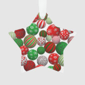 3D kerstballen Ornament (voorkant)