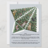 3D kerstboomKaart met katten en honden Pop omhoog (Voorkant)