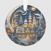 3d Kerstdorp Ornament (voorkant)