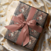  3D-kerstman Cadeaupapier