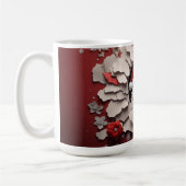 3D Kerstman Keramisch Koffiemok (Links)