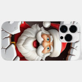 3D Kerstman Kerstmis Case-Mate iPhone Case (Achterkant (horizontaal))