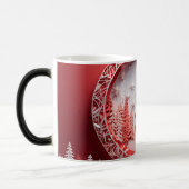 3D-Kerstmis Magische Mok (Links)