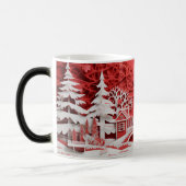 3D-Kerstmis Magische Mok (Links)