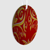 3D Kerstmiswerveling Ornament (voorkant)