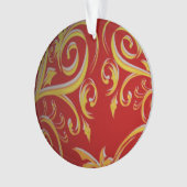 3D Kerstmiswerveling Ornament (voorkant)