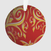 3D Kerstmiswerveling Ornament (voorkant)