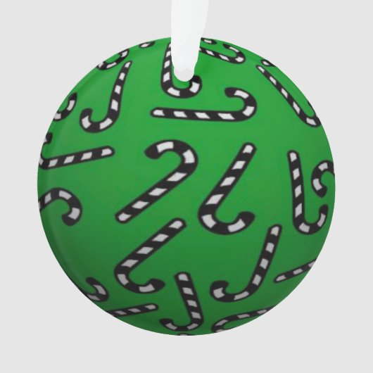 3D kerstsnoeprietten Ornament (voorkant)