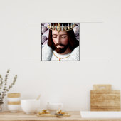 3D Kijk AI King of the Universe Jesus Poster (Keuken)