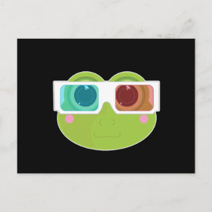 3D Kikker (2) Briefkaart