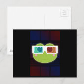 3D Kikker Briefkaart (Voorkant / Achterkant)