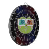 3D Kikker Dartbord (Voorkant Links)