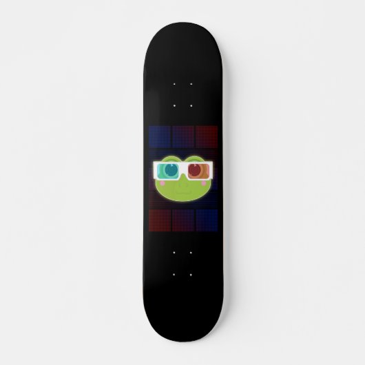 3D Kikker Persoonlijk Skateboard (Voorkant)