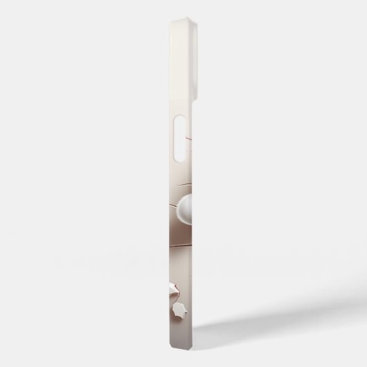 3D Kitten Kerstmis Case-Mate iPhone Case (Achterkant / Rechts)