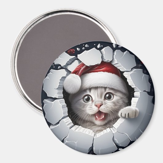 3D Kitten Magneet (Voorkant / Achterkant)