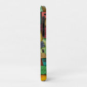 3D Kleurrijke Abstracte Huizen - Uniek Kunstontwer Case-Mate iPhone Case (Achterkant/links)