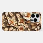3D Kleurrijke Bloem iPhone Hoesje (Achterkant horizontaal)