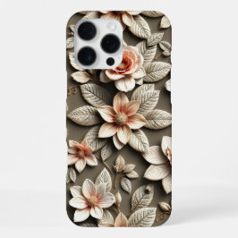 3D Kleurrijke Bloem iPhone 16 Pro Max Hoesje