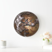 3D Klok van de Muur van de Wereld (Huis)