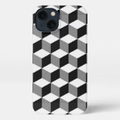 3D Kubbe Art Pattern iPhone Case iPhone Hoesje (Achterkant)