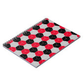 3d-kubieke patroon notitieboek (Linkerzijde)