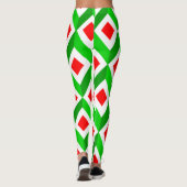 3D-kubuskerst Leggings (Achterkant)