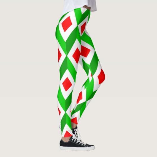 3D-kubuskerst Leggings (Rechts)