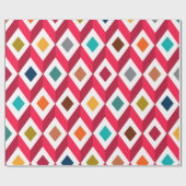 3D Kubusroze Cadeaupapier (Vlak)