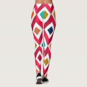 3D Kubusroze Leggings (Achterkant)