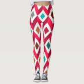 3D Kubusroze Leggings (Voorkant)