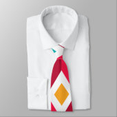 3D Kubusroze Stropdas (Gebonden)