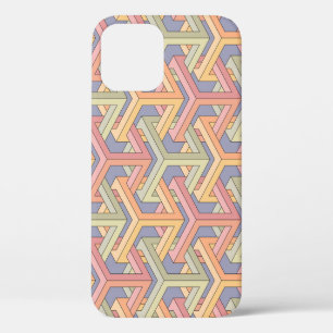 3D kubussen, optische illusie patroon. Case-Mate iPhone Case