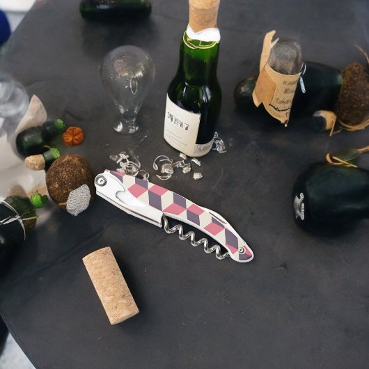 3D kubussen patroon Kurkentrekker