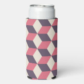 3D kubussen patroon Seltzer Blikjeskoeler (Seltzer Achterkant)