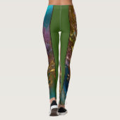 3D-kunstontwerp Leggings (Achterkant)