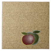 3D-land appels Tegeltje (Voorkant)