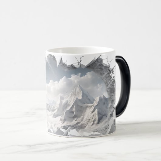 3D Landscape Magische Mok (Voorkant rechts)