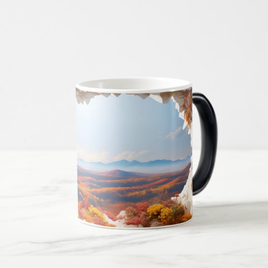 3D-landschap Magische Mok (Voorkant rechts)