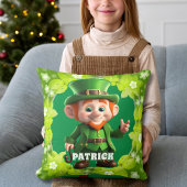 3D Leprechaun St. Patrick's Day Gepersonaliseerde  Kussen