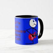 3D LET'S GO ELECTRONIC Mok (Voorkant rechts)