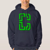 3d letter C logo ontwerp. Hoodie (Voorkant)