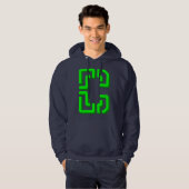 3d letter C logo ontwerp. Hoodie (Voorkant volledig)