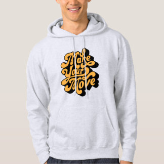 3D letter citaat Hoodie ontwerp, Maak uw beweging