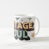 3D Lettering & Cassette Tape Design Koffiemok (Voorkant rechts)