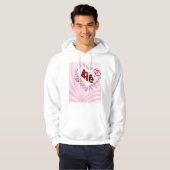 3D-liefde Hoodie (Voorkant volledig)