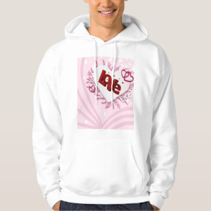 3D-liefde Hoodie
