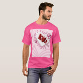 3D-liefde T-shirt (Voorkant volledig)