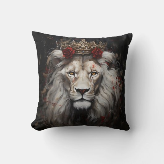 3D lion pillow Kussen (Voorkant)