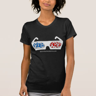 3D-Logo zwart T-shirt