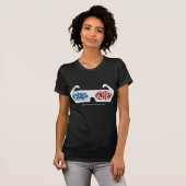 3D-Logo zwart T-shirt (Voorkant volledig)